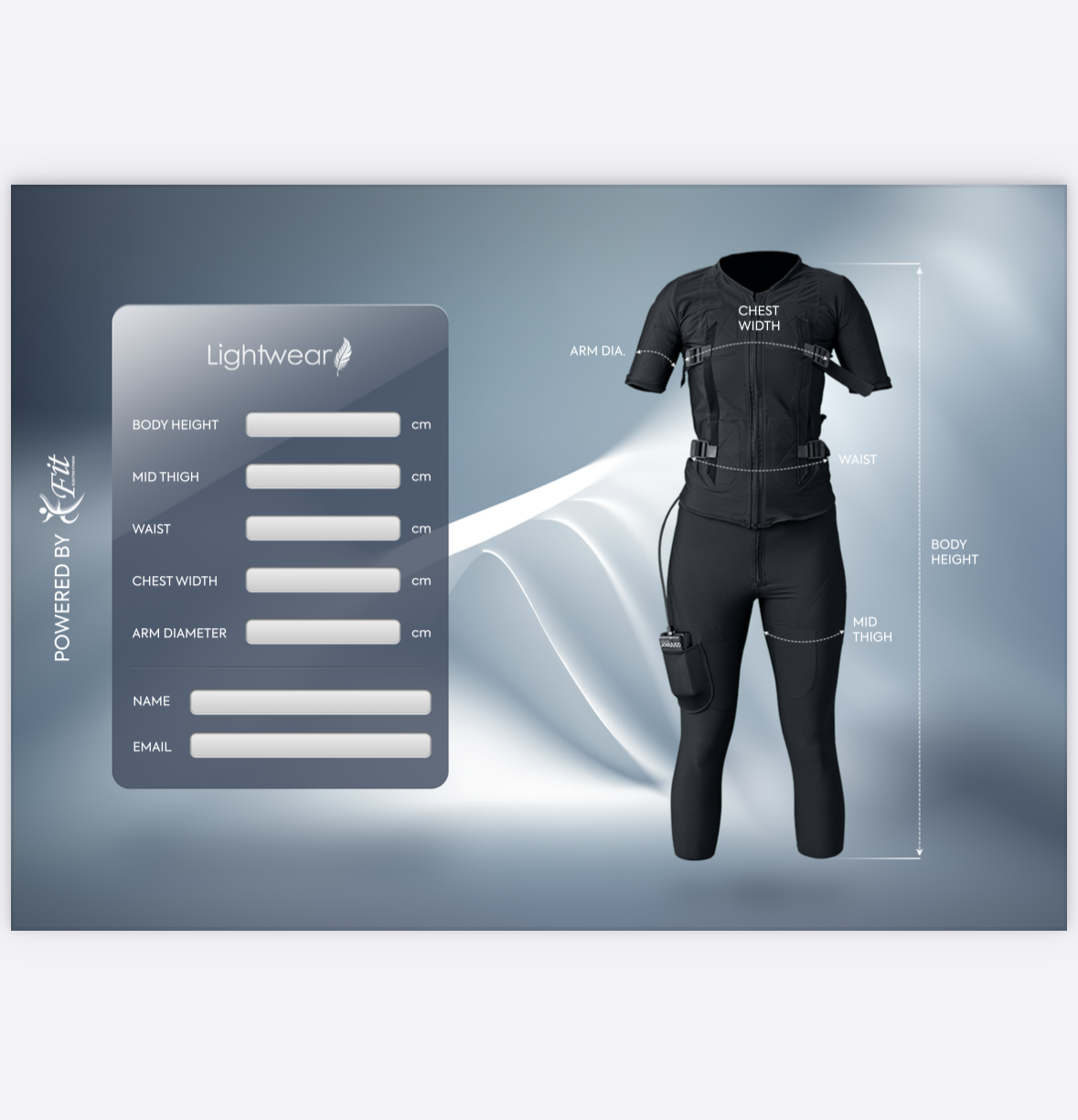 LIGHTWEAR by E-fit (Suit only, no power pack)