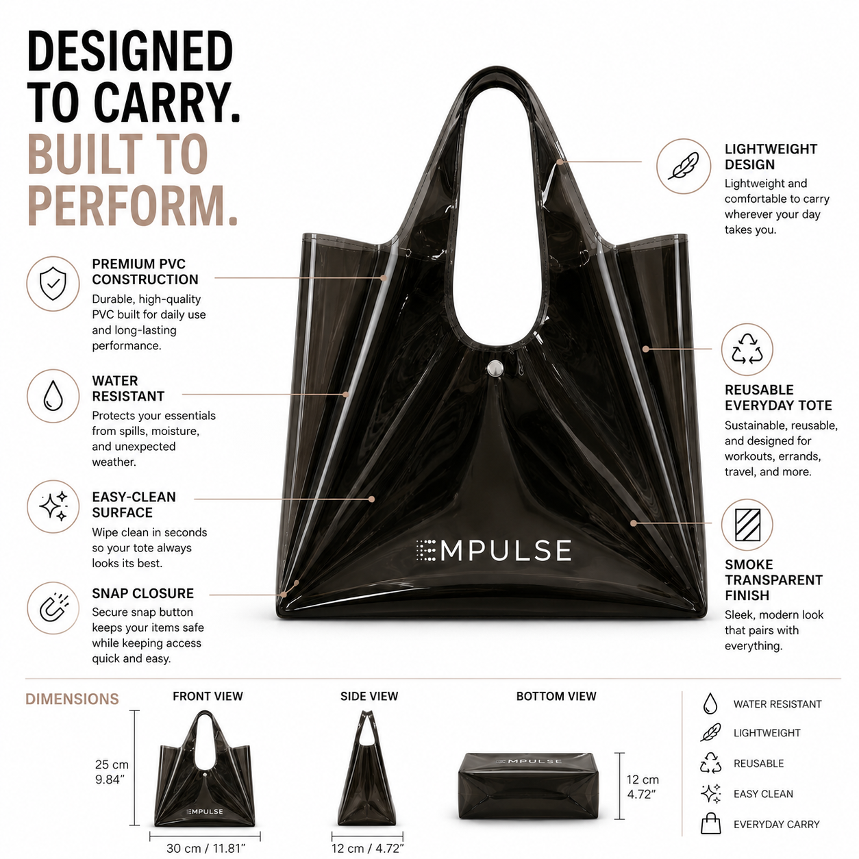 EMPULSE Smoke Tote