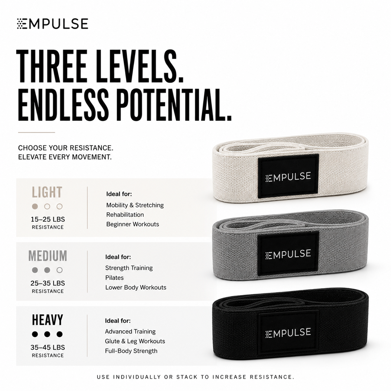 EMPULSE Resistance Band Set