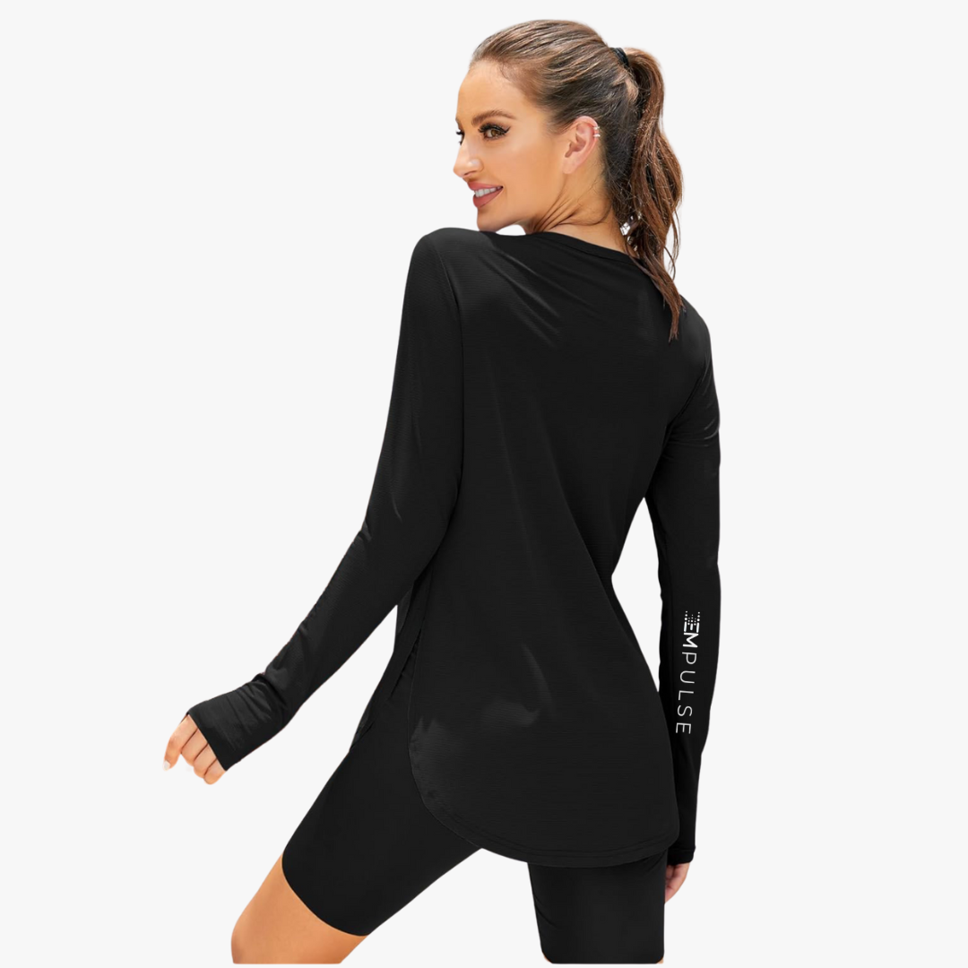 EMpulse Ladies Long Scoop Top